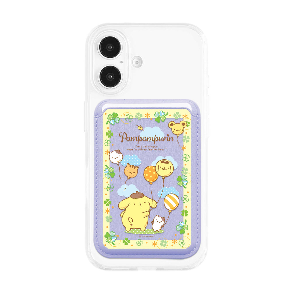 Golden Blossoms Magnetic Pocket Wallet