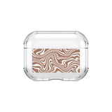 Mocha Marble Airpods Samsung Buds Case