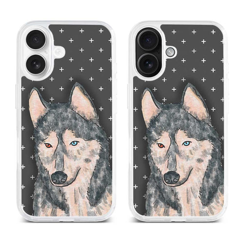Red Blue Wolf