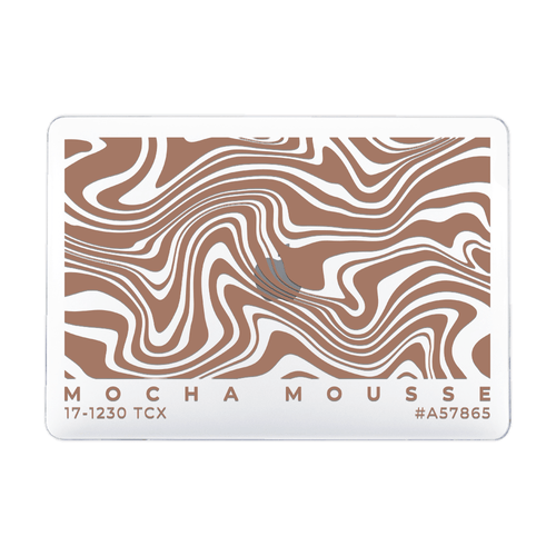 Mocha Wave Macbook Case