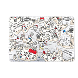 Kawaii Maps Macbook Case