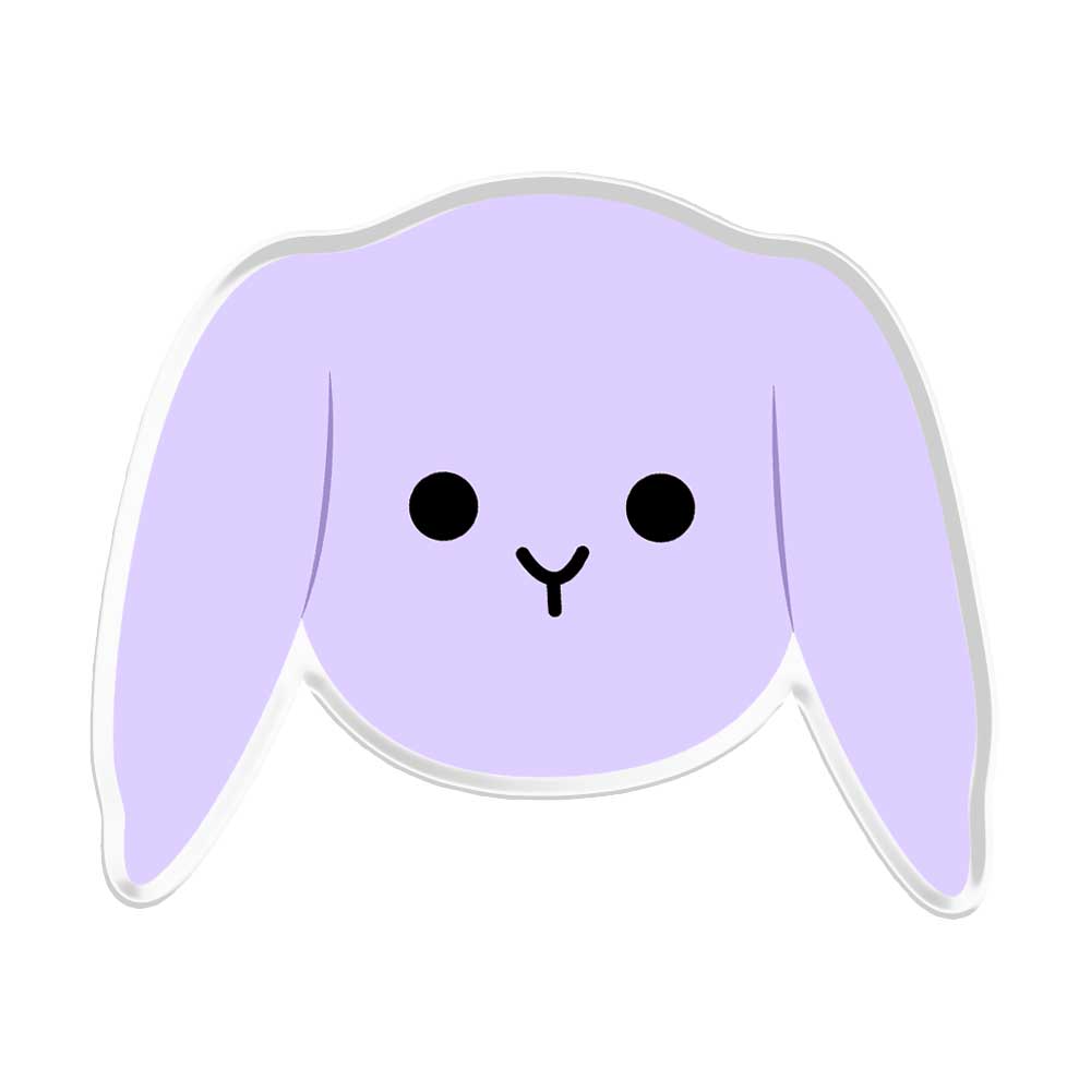 Lilac Bunny Acrylic Popup Stand