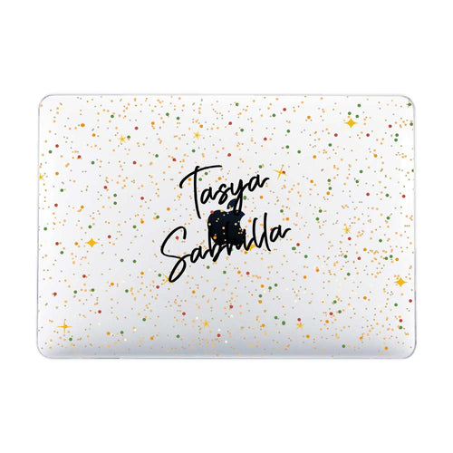 Personalized Glitter Name Macbook Case