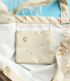 Mollusk and Star Fish Pattern Tote Bag Lipat