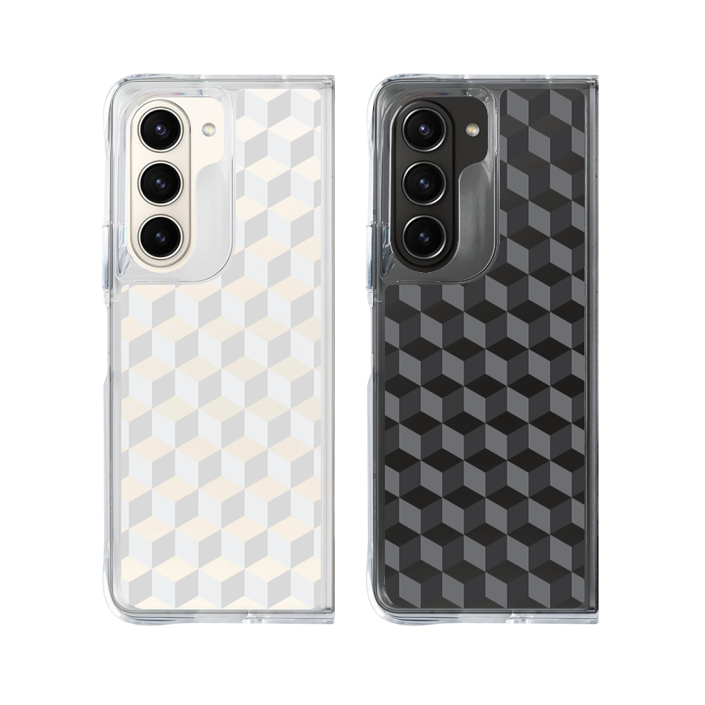 Hybrid Crystal Case For Samsung Z Fold 5 6