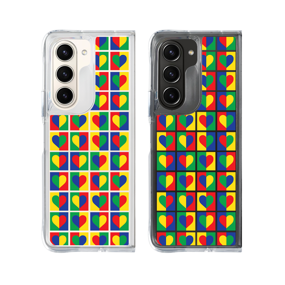 Hybrid Crystal Case For Samsung Z Fold 5 6
