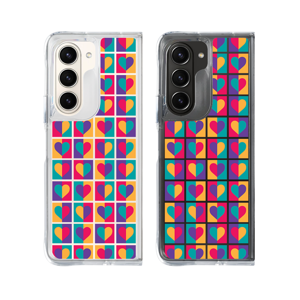 Hybrid Crystal Case For Samsung Z Fold 5 6