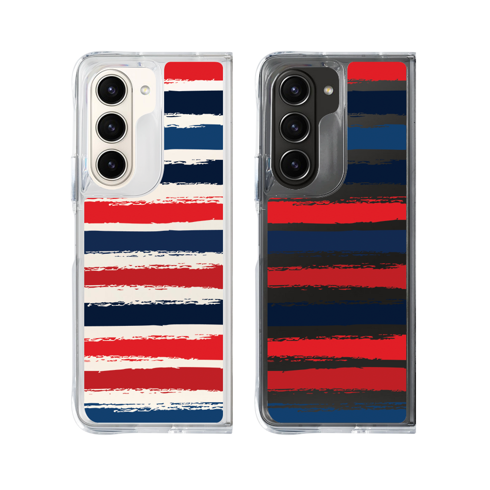 Hybrid Crystal Case For Samsung Z Fold 5 6