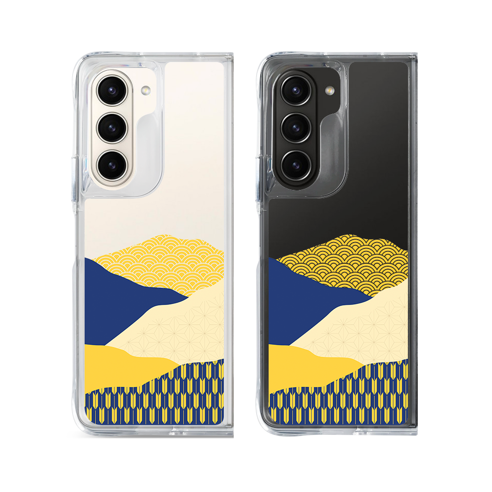 Hybrid Crystal Case For Samsung Z Fold 5 6