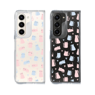 [READY] Hybrid Crystal Case For Samsung Z Fold 5 6 3D Box Dimension Hybrid Crystal Case Samsung Z Fold 6