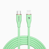 Durable Soft Silicone Fast Charging Cable C to C 60W C to Lightning 27W