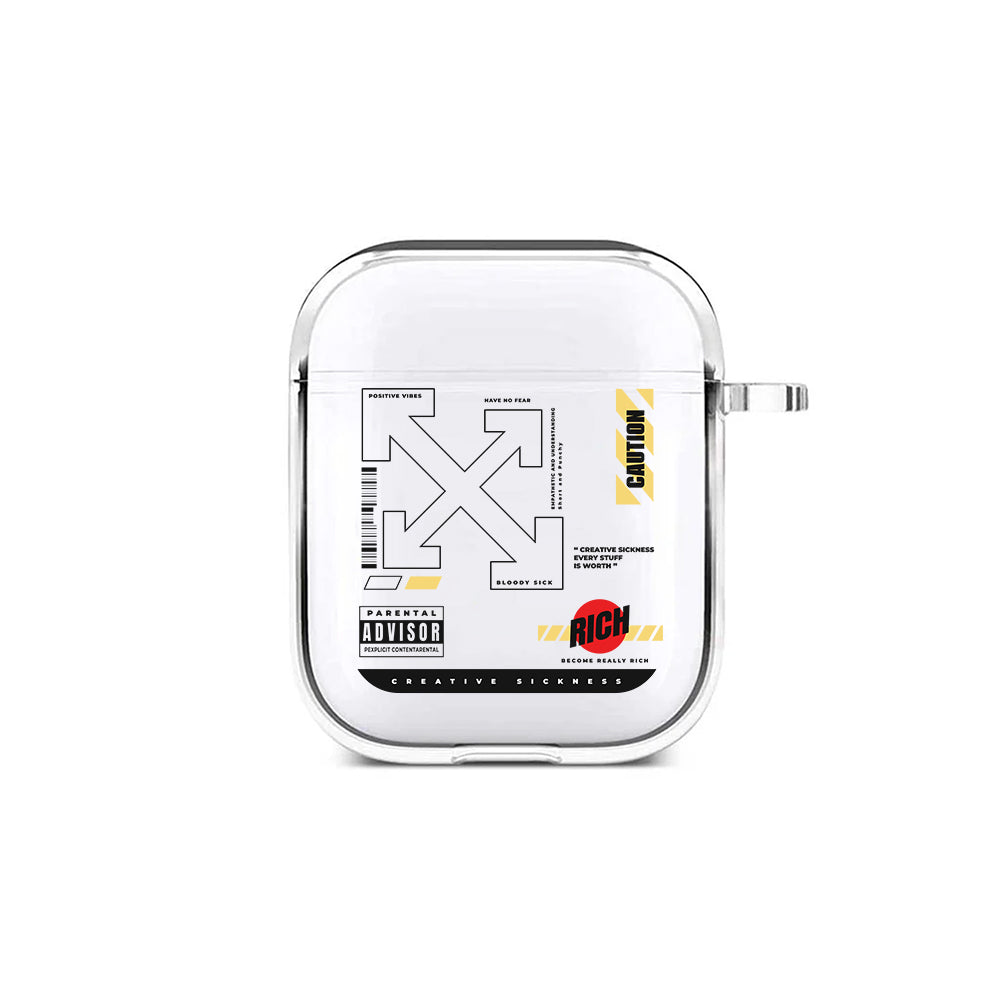 Creative Into Rich Airpods Case