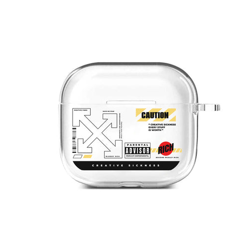 Creative Into Rich Airpods Case