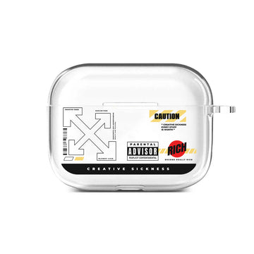 [Ready] Creative Into Rich Airpods Case / Airpods AirShield Crystal Case Airpods Pro Clear