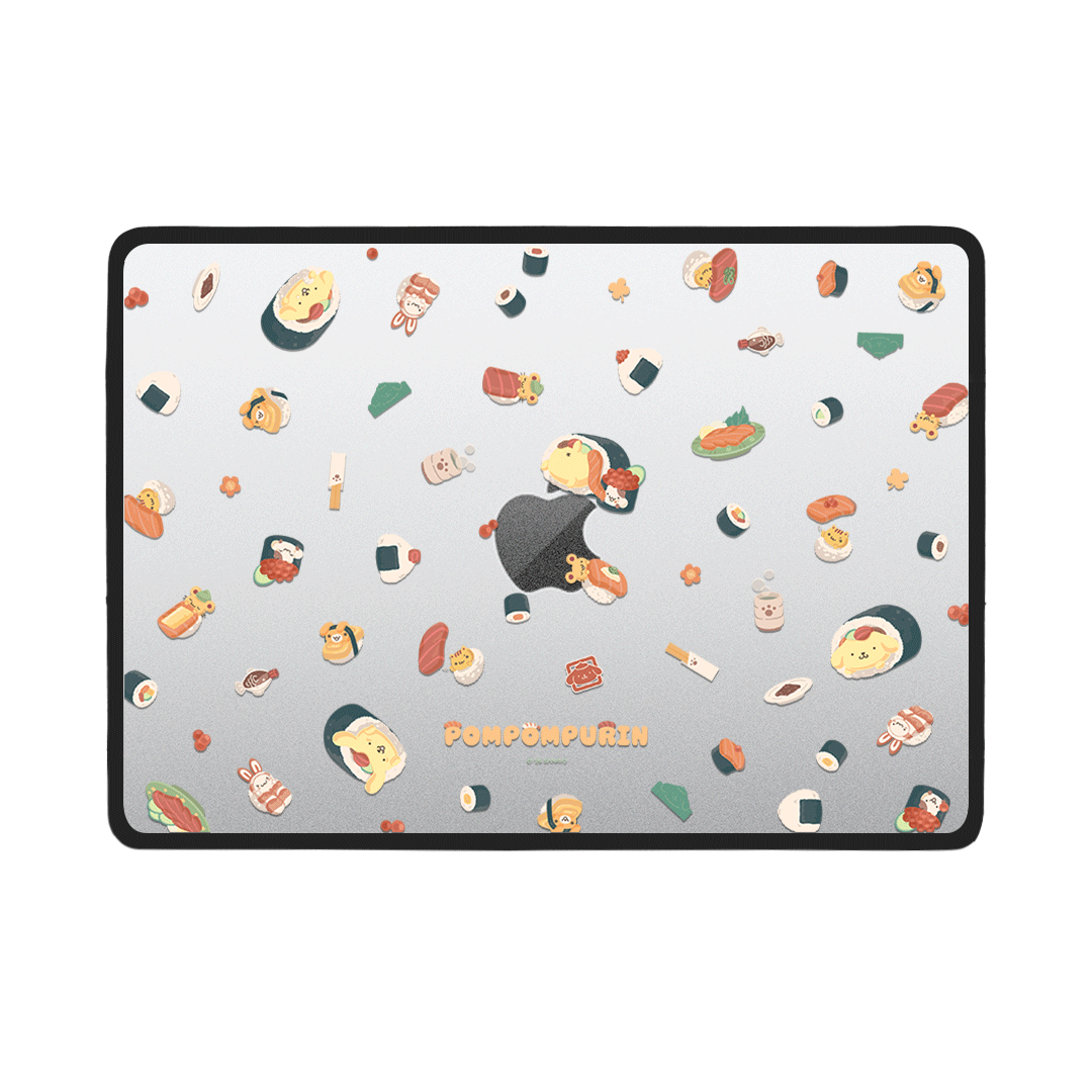 Aburi Macbook Case Case Macbook - Rubber Frosted Gray / Air 13.6 inch M2 M3 M4