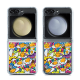 Hybrid Crystal Case For Z Flip 5 6 Sanrio Collection