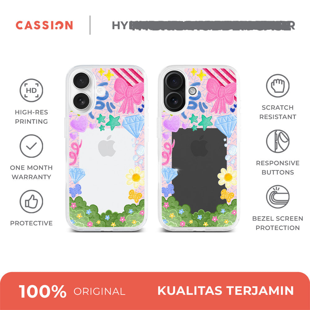 Photocard by Ambarnabiilah - Belvana Hybrid Crystal Case - iPhone 16