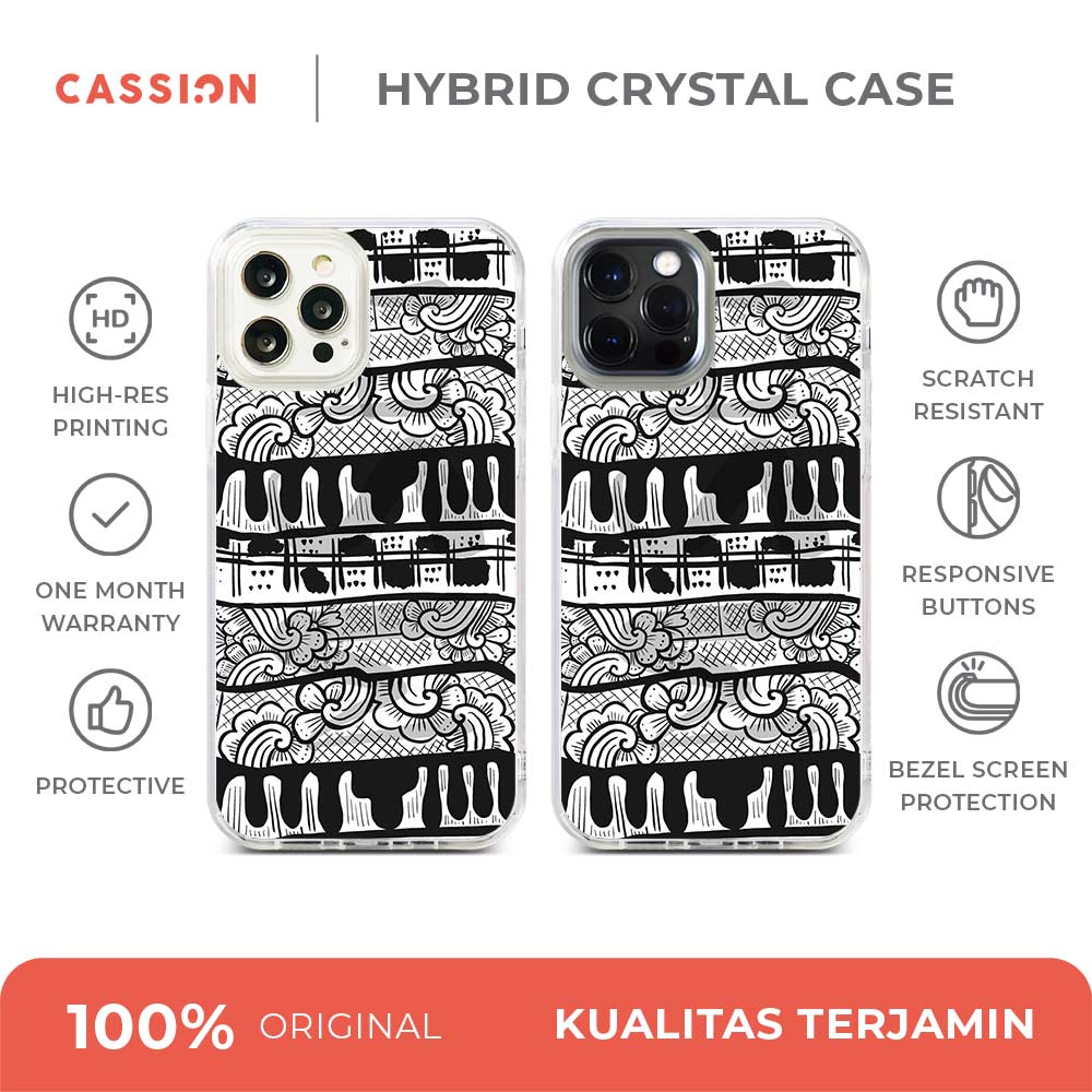 Bli Bali Doodle Art by MSH - Bli Bali Doodle Art by MSH Hybrid Crystal Case - iPhone 13