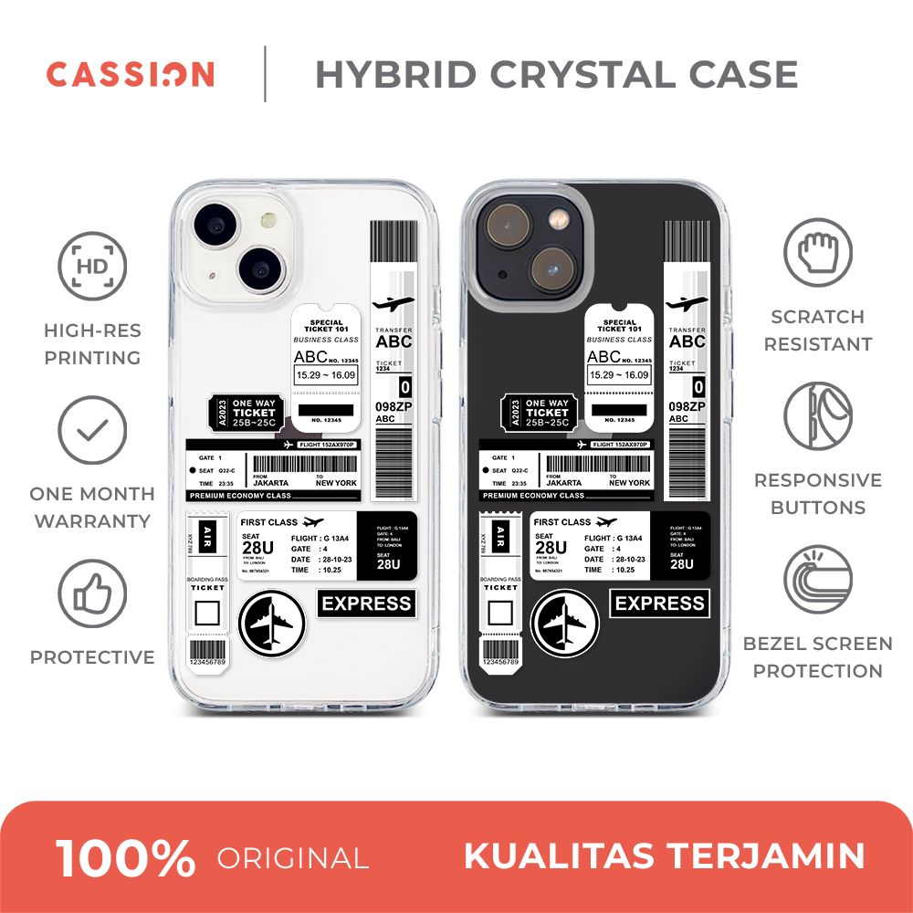 Boarding Passion Hybrid Crystal Case - iPhone 13