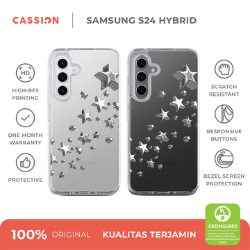 Celestial Drip Hybrid Crystal Case - Samsung S24 FE