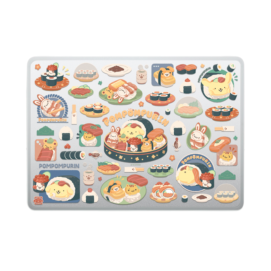 Chirashi Sushi Macbook Case Case Macbook - Frosted / Air 15 inch M2 M3 M4
