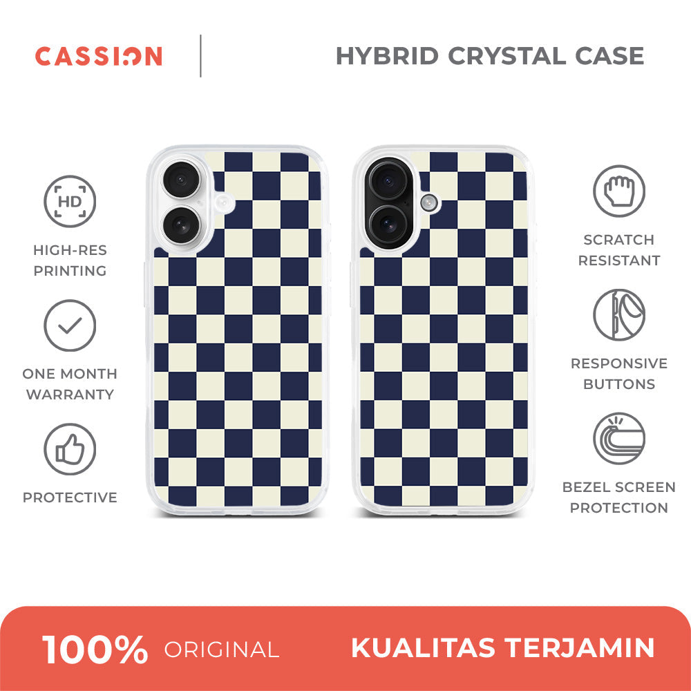 Classic Checker - Classic Checker 3 Hybrid Crystal Magsafe - iPhone 16 / v2