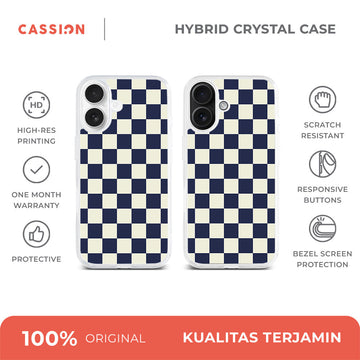 Classic Checker - Classic Checker 3 Hybrid Crystal Magsafe - iPhone 16 / v2