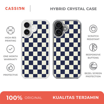 Classic Checker - Classic Checker 3 Hybrid Crystal Case - iPhone 17