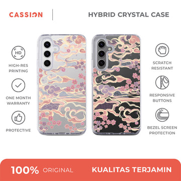Cloudy Flower Hybrid Crystal Magsafe - Samsung S26 FE / v1