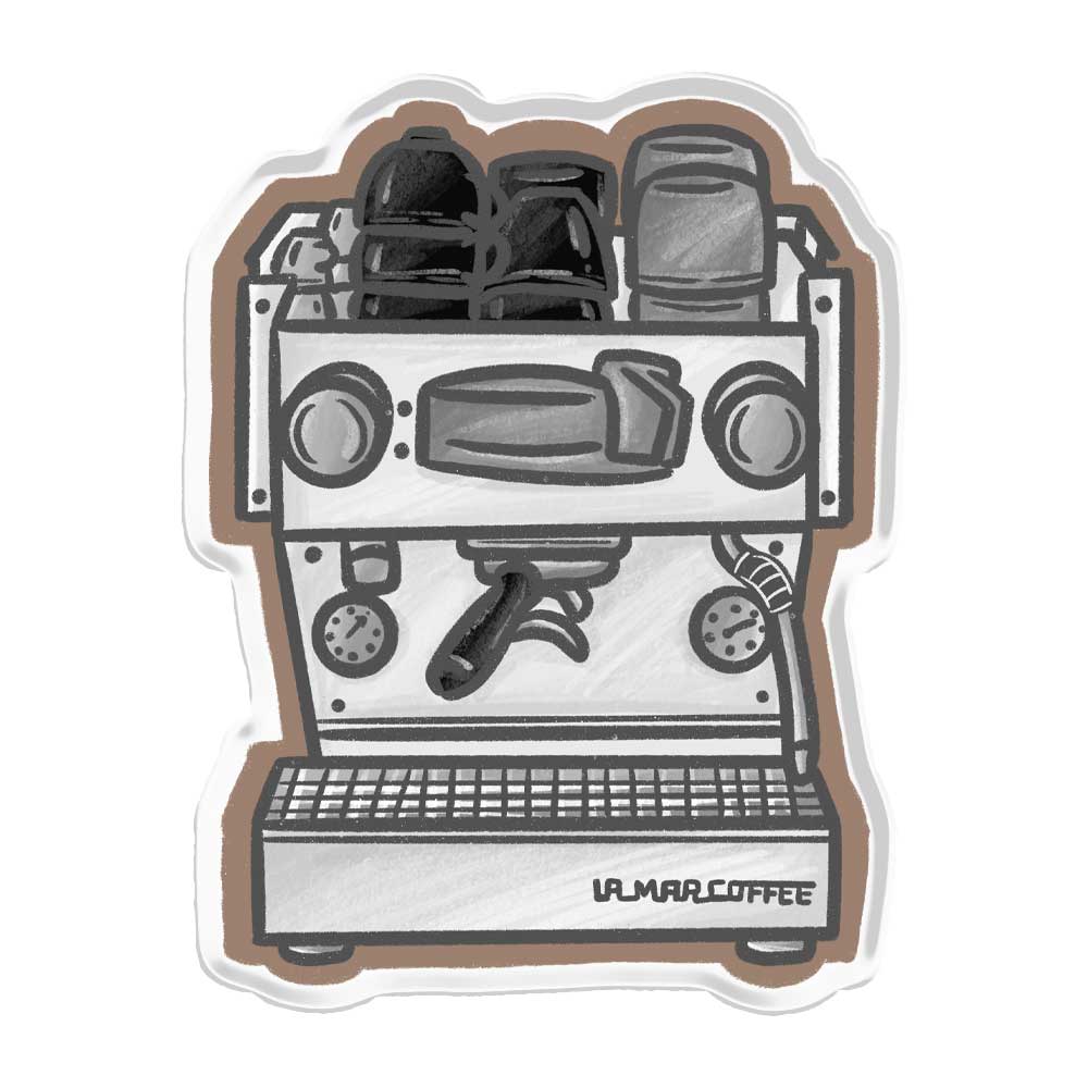 Coffe Maker Popup Stand Acrylic