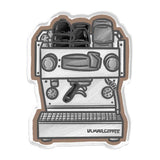 Coffe Maker Popup Stand Acrylic