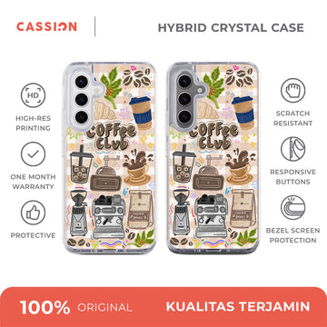 Coffee Club Hybrid Crystal Magsafe - Samsung S22 / v1