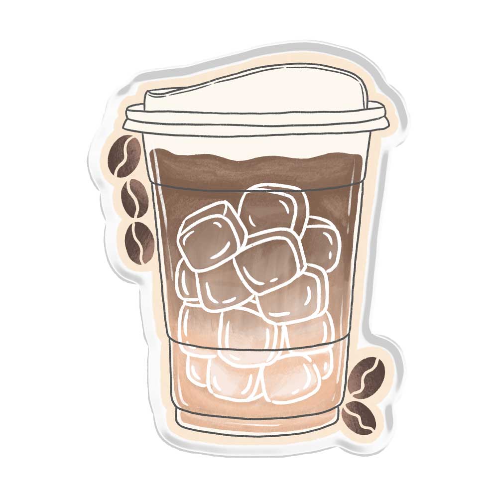 Coffee Comes First Popup Stand Acrylic