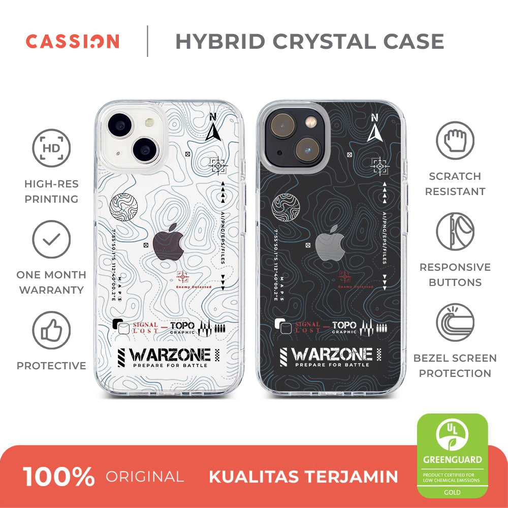 Creative Battlefield Hybrid Crystal Case - iPhone 15