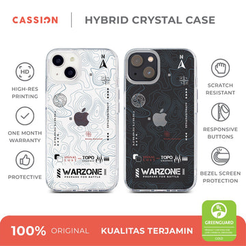 Creative Battlefield Hybrid Crystal Case - iPhone 15