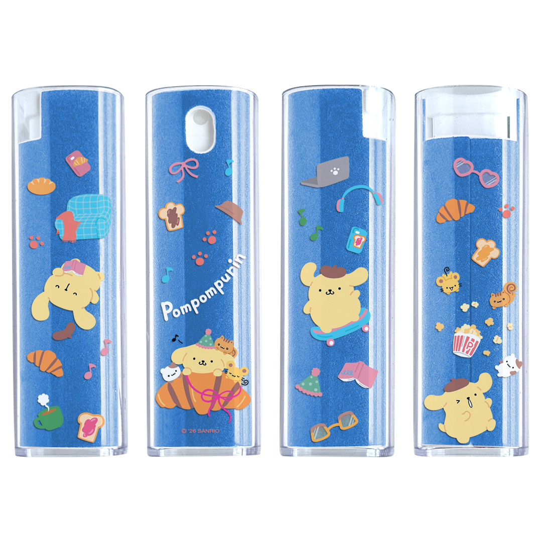 Screen Cleaner Pompompurin Humor 30th Anniv Compact Screen Cleaner Kit - Blue