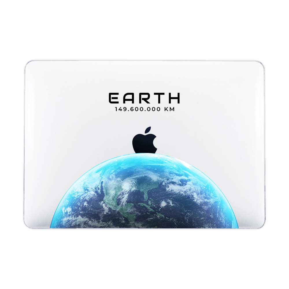 Distance The Earth And The Sun Macbook Case - Rubber Frosted Gray / Pro 14 inch M2 M3 M4