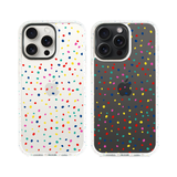 Dot Splatter Freckles Rubber Case