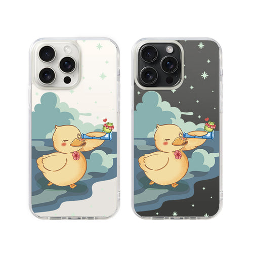 Eggy and Sunny Green Clouds