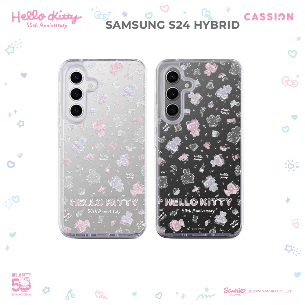 Endless Sparks Hybrid Rubber Case V3 - Samsung S25 Ultra / Black