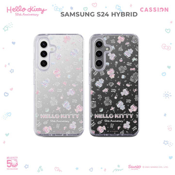 Endless Sparks Hybrid Rubber Case V3 - Samsung S25 Ultra / Black