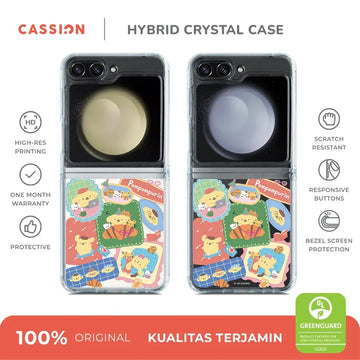 Everyday Bits Hybrid Crystal Case - Samsung Z Flip 7