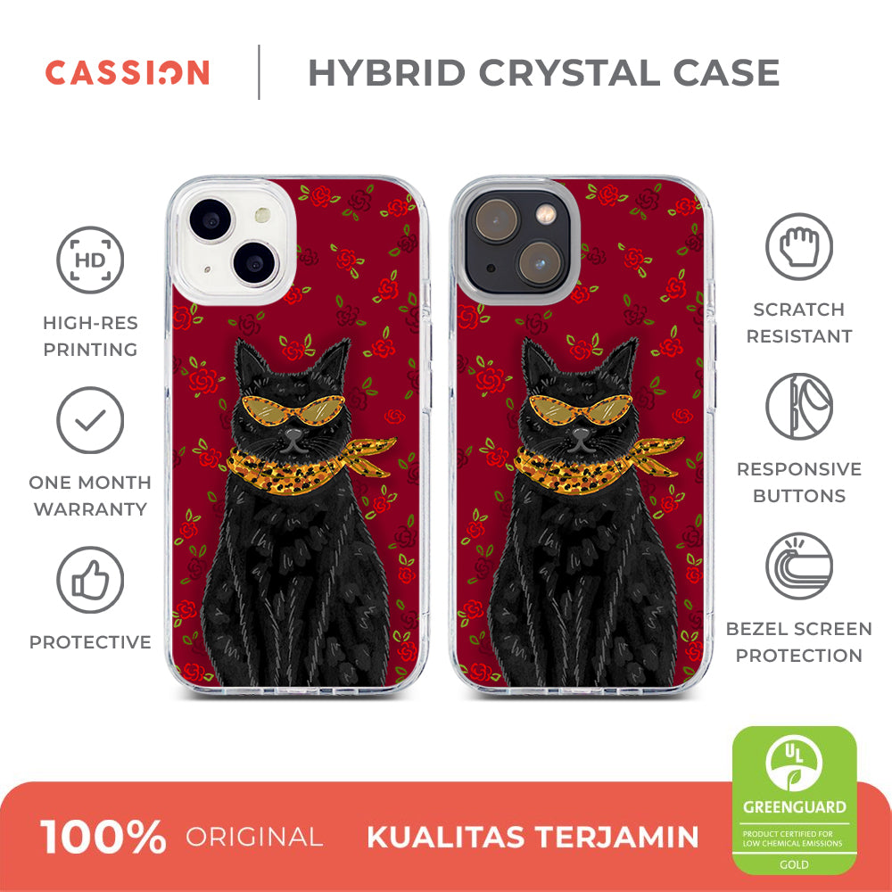 Fashionable Black Cat