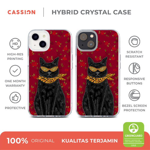 Fashionable Black Cat