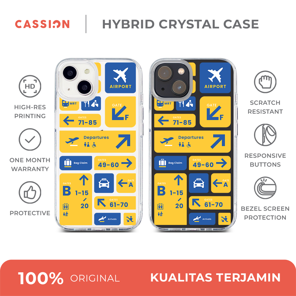 Gate Guides Hybrid Crystal Case - iPhone 12 Mini