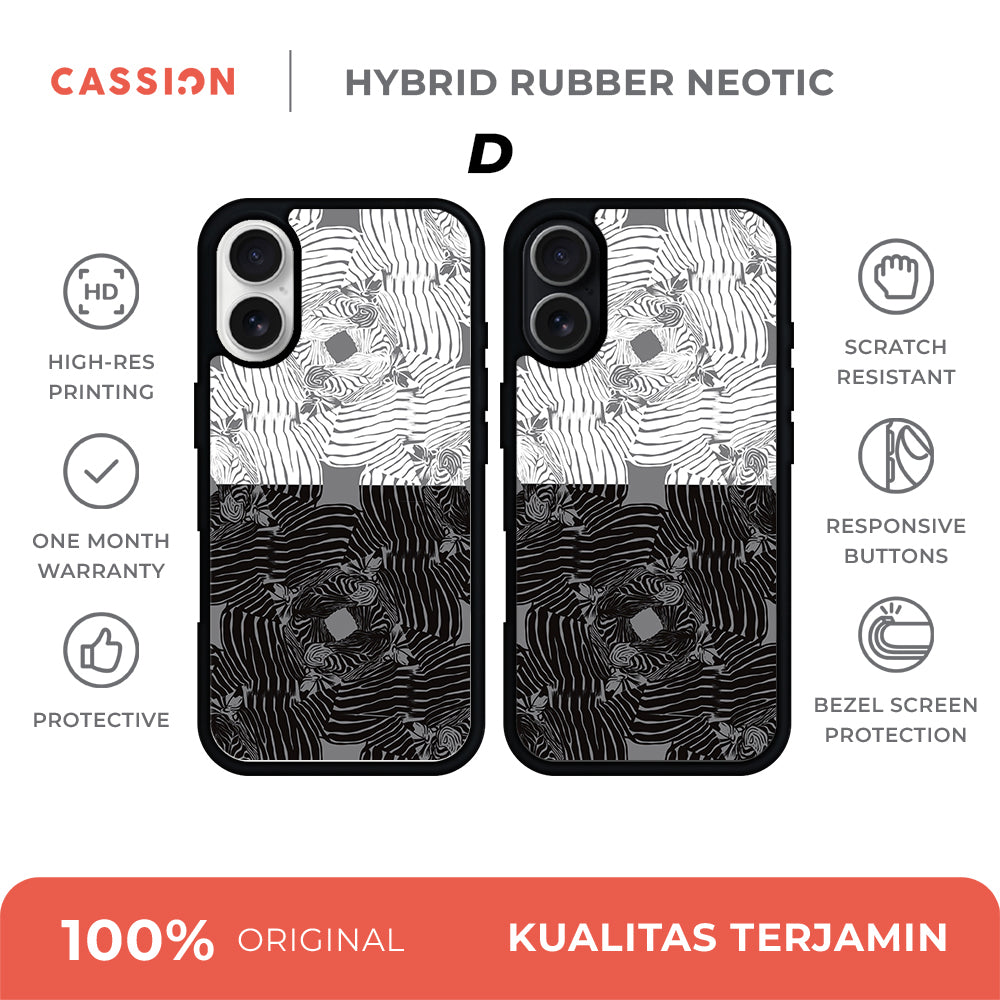Giraffe by MSH - A Hybrid Rubber Case V3 - iPhone 17 / Black