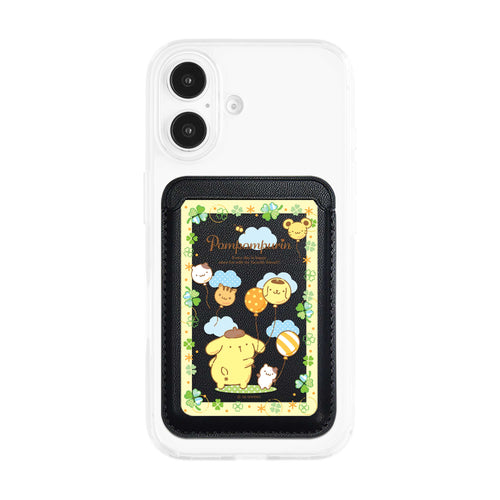 Golden Blossoms Magnetic Pocket Wallet