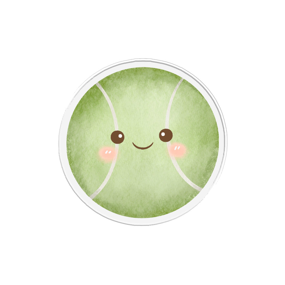Greenie Pop Smile Ball Magnetic Pop Up Stand - Clear