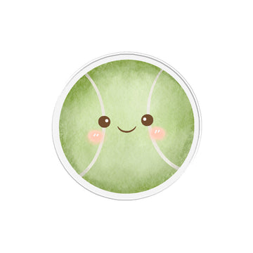 Greenie Pop Smile Ball Magnetic Pop Up Stand - Clear