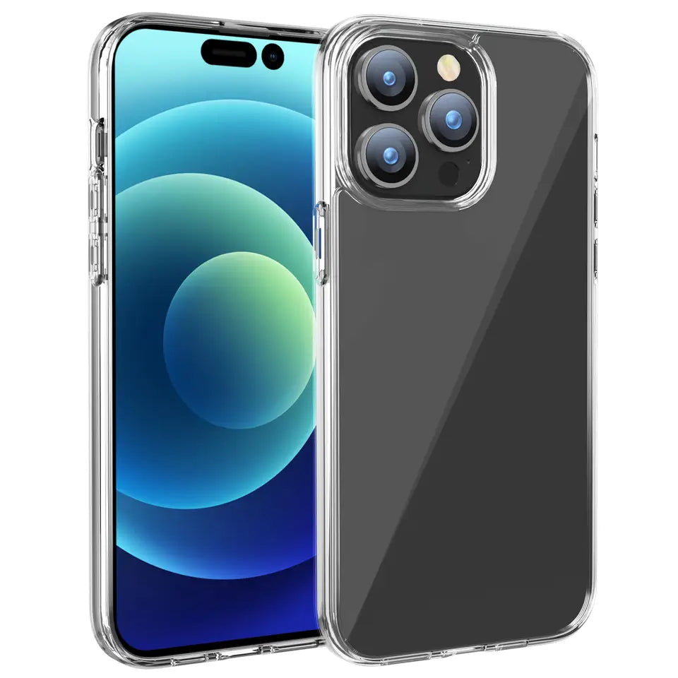 Hybrid Crystal Case for iPhone & Samsung